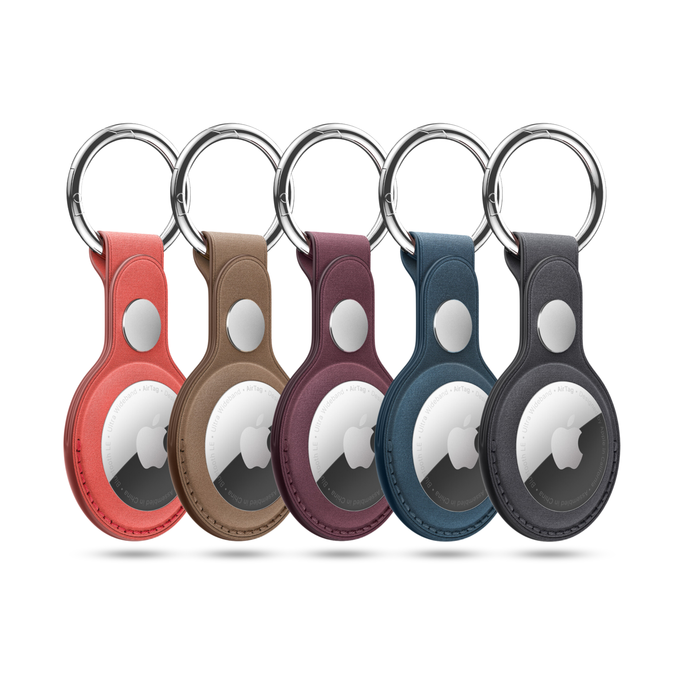 AirTag FineWoven Key Ring - B7Cases